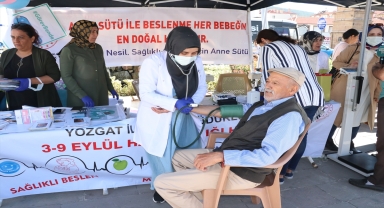 Yozgat'ta Halk Sağlığı Haftası dolayısıyla yürüyüş düzenlendi