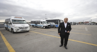 Ankara'nın dış ilçelerine yolcu taşıyan özel halk otobüsleri saat 17.00'de kontak kapatacak