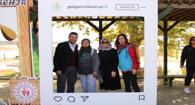 Anneler ve kızları Ahi Evran Kampı'nda yeni dostluklar kurdu