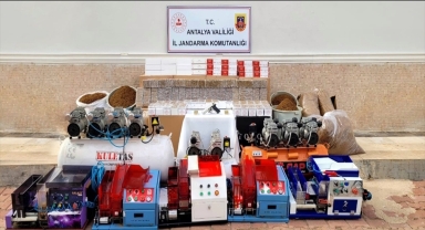 Antalya'da kaçakçılık operasyonunda 6 kişi yakalandı