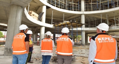 Antalya Kütüphanesi'nin yapımına devam ediliyor