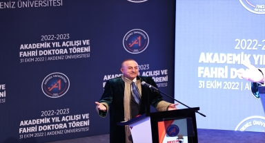 Bakan Çavuşoğlu, Akdeniz Üniversitesi Akademik Yıl Açılış Töreni'nde konuştu: