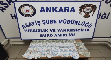 Başkentte otomobilden milyonluk çek ve para çalan hırsızlar yakalandı