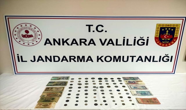 Başkentte tarihi eserleri 2,5 milyon liraya satmaya çalışan 3 şüpheli yakalandı