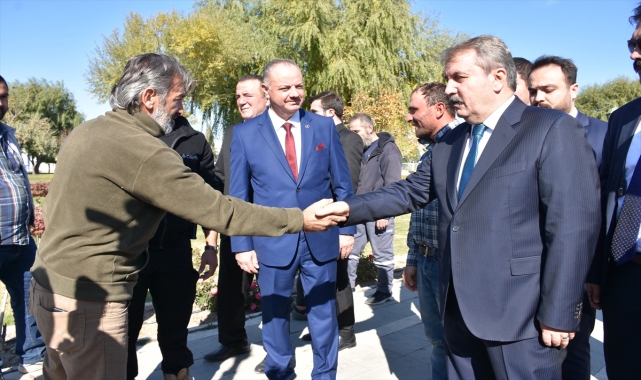 BBP Genel Başkanı Destici, Eskişehir ziyaretinde soruları yanıtladı: