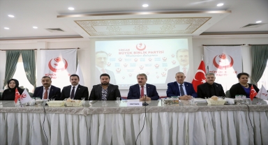 BBP Genel Başkanı Destici Sincan'da mahalle muhtarlarıyla buluştu: