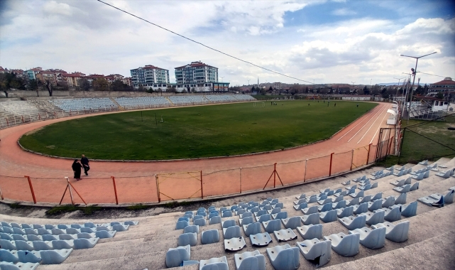 Beypazarı ilçesinde şehir stadı yıkılıp yenisi yapılacak