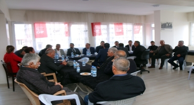 CHP'li belediye başkanları Şarkışla'yı ziyaret etti