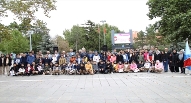 Çubuk'ta öğrencilerden Mevlit Kandili programı