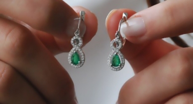 En Tarz Pırlanta Küpe Modelleri