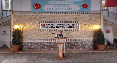 Erbaş, Polatlı'da hafızlık icazet törenine katıldı ve Selçuklu Külliyesi'nin açılışını yaptı