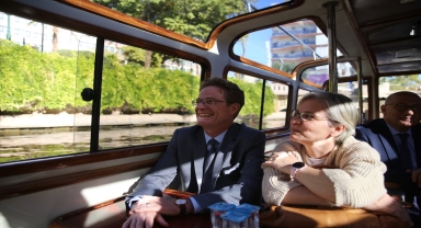 Eskişehir Valisi Erol Ayyıldız, AB Türkiye Delegasyonu Başkanı Meyer-Landrut'u kabul etti 