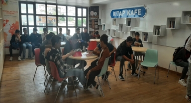 Gençler Kaman Gençlik Merkezi kurslarına ilgi gösteriyor