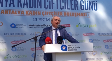 Kadın Çiftçiler Günü, Zeytinpark'ta kutlandı
