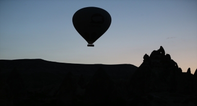 Kapadokya'da 9 ayda 508 bin 181 turist bölgeyi gökyüzünden izledi