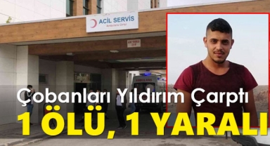 Karaman'da çobanları yıldırım çarptı! 1 ölü, 1 yaralı