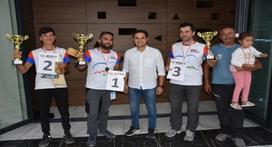 Karapınar'da yamaç paraşütü yarışması sona erdi