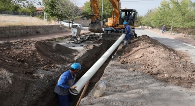 KASKİ, Reşadiye'de içme suyu hatlarını yeniliyor