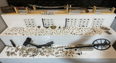 Kayseri'de 651 parça tarihi eser ele geçirildi 