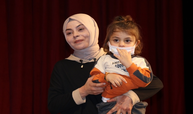 Kayseri'de SMA hastası çocuklar için yardım gecesi düzenlendi