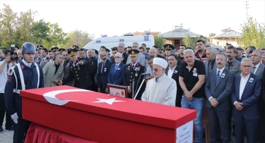 Kırklareli'nde trafik kazasında şehit olan uzman çavuş, Kayseri'de toprağa verildi