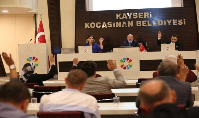 Kocasinan Belediyesi ekim ayı meclis toplantısı yapıldı