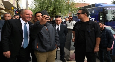 Memleket Partisi Genel Başkanı İnce, Kırşehir'de ziyaretlerde bulundu