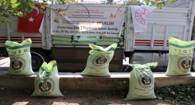 Mihalgazi ve Sarıcakaya ilçelerinde çiftçilere buğday tohumu dağıtıldı