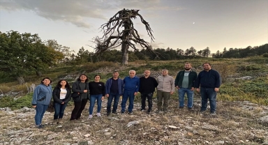 Nallıhan Sarıçalı Milli Parkı'nda inceleme