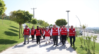 Niğde'de, sağlıklı yaşama dikkati çekmek için yürüyüş düzenlendi 