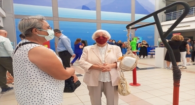 “Organ Bağışı Haftası” dolayısıyla heykel sergisi ve kermes düzenlendi