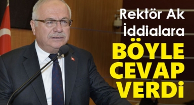 Rektör Ak; 'Ülke ve millet sizlere emanet'