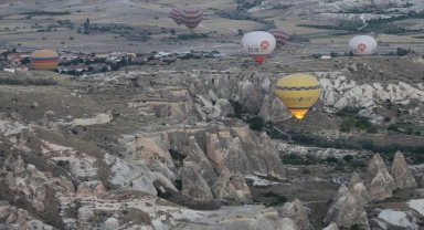 Sıcak hava balonu pilotlarına 
