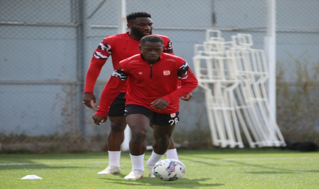 Sivasspor, Başakşehir maçının hazırlıklarına devam etti
