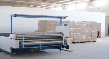 Sorgun'da kurulan tekstil fabrikasında sona gelindi