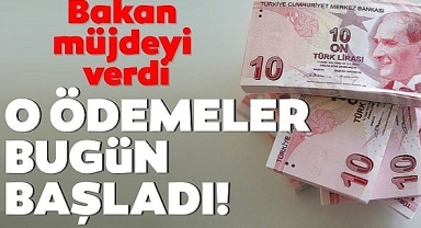 Tarımsal destek ödemeleri hesaplara yatırılıyor