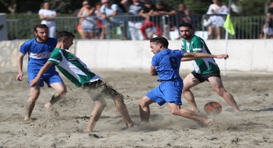 TFF Plaj Futbol Ligi Süper Finalleri, Alanya'da başladı