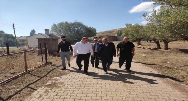 Ulaş Kaymakamı Selçuk Baş, KÖYDES çalışmalarını inceledi