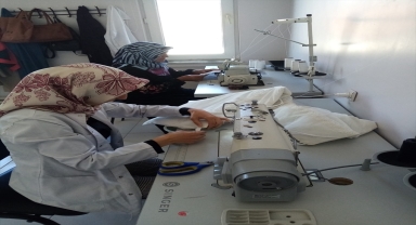 Ulaş'ta giysi üretim kursu açıldı