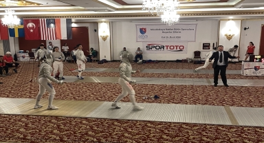 Uluslararası Satellite Eskrim Turnuvası Antalya'da gerçekleştiriliyor