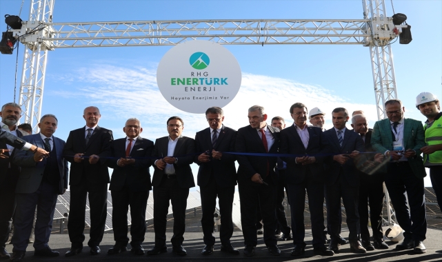 Van'da Arısu Güneş Enerjisi Santrali'nin açılışı yapıldı