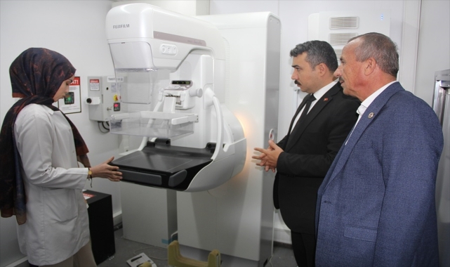Yalıhüyük'te kanser taraması yapılıyor