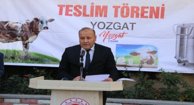 Yozgat'ta 116 süt soğutma ve depolama tankı dağıtıldı