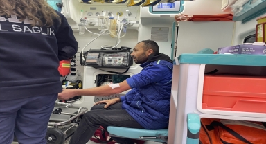 Yozgat'ta işçi servis otobüsünün devrilmesi sonucu 6 kişi yaralandı