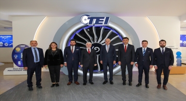 AK Parti Genel Başkanvekili Numan Kurtulmuş, TEI'yi ziyaret etti