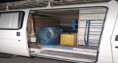 Aksaray'da tırdan mazot çalarken yakalanan şüpheli tutuklandı