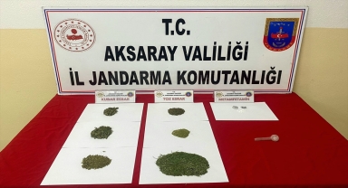 Aksaray'da uyuşturucu ticareti yapanlara yönelik operasyonda 3 şüpheli yakalandı