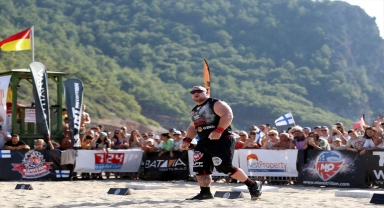 Alanya'da dünyanın en güçlü sporcuları yarışıyor