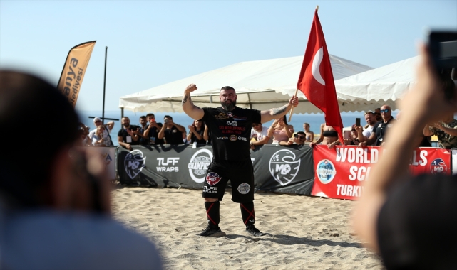 Alanya'da dünyanın en güçlü sporcuları yarışıyor