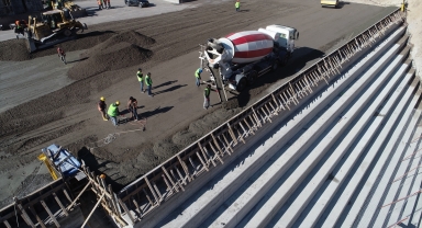 Devrez Kızlaryolu Barajı'nda çalışmalar sürüyor